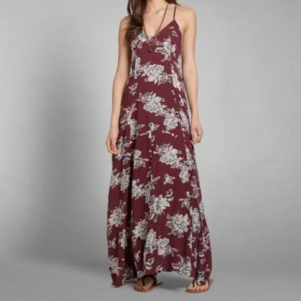 maxi dresses with empire waist Empire Waist Tier Maxi Dress
